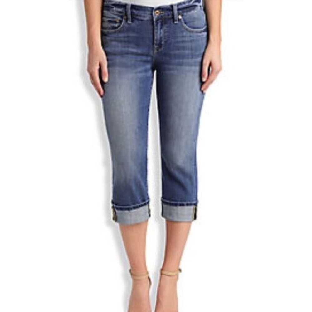 Lucky Brand Women's Jeans Classic Rider Crop Distressed Jean Size 10/30 New